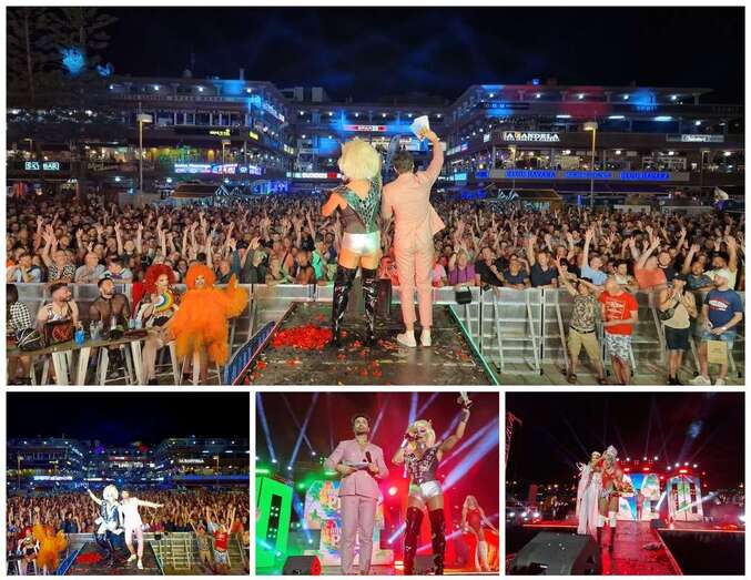 El Centro Comercial Yumbo anoche/TA.